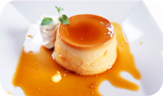 カスタードプリン